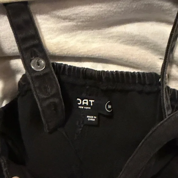 Oat New York Black Structured Bustier Tank Top - Picture 4 of 4